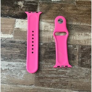 Apple Watch Band, Wrist Band, Pink, Silicone
